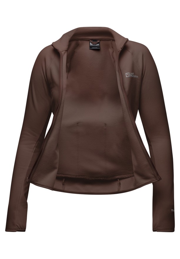 Red Jack Wolfskin Gravex Thermo Fz Women Fleece Jackets | 82989670