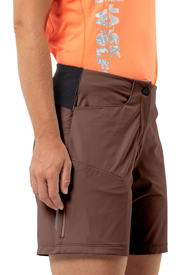 Red Jack Wolfskin Gravex Women Shorts | 12879188