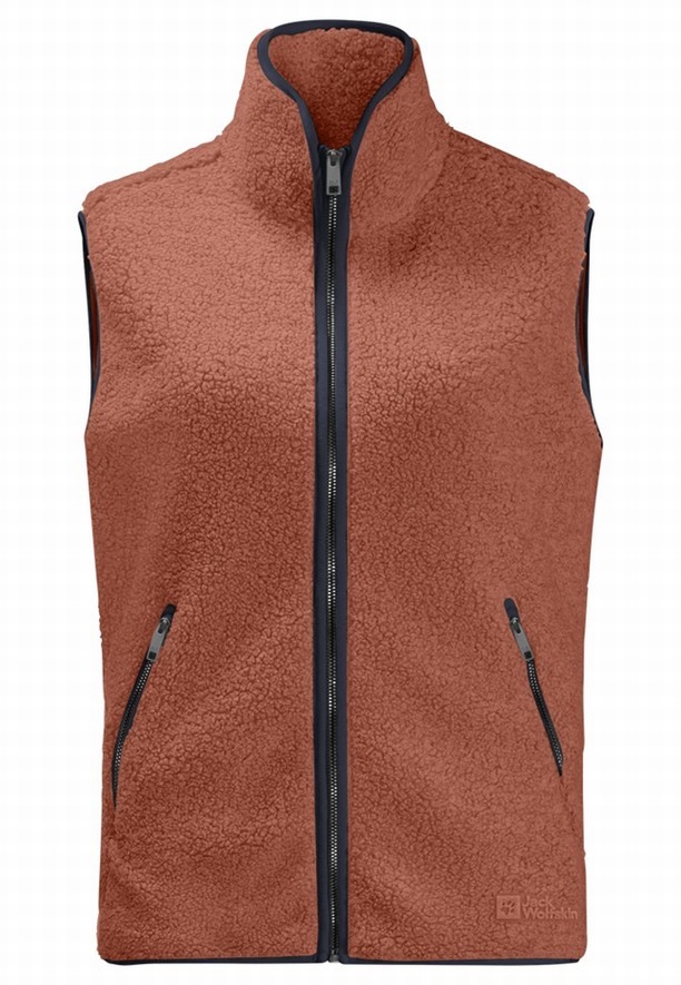Red Jack Wolfskin High Curl Women Vest | 90901574