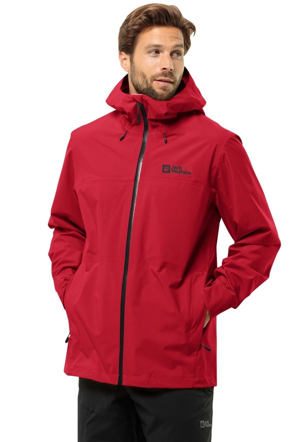 Red Jack Wolfskin Highest Peak 3l Men Rain Jackets | 55320715