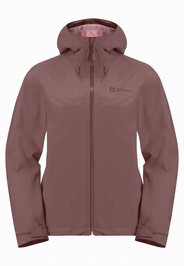 Red Jack Wolfskin Highest Peak 3l Women Rain Jackets | 29981079