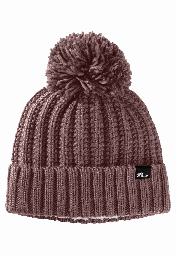 Red Jack Wolfskin Highloft Knit W Men Beanie | 68910950