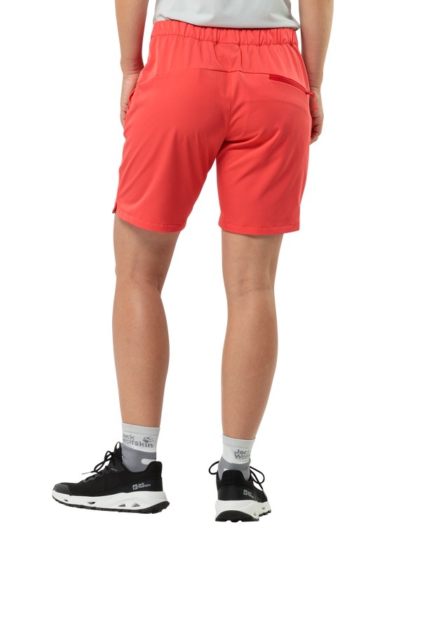 Red Jack Wolfskin Hiking Alpine Women Shorts | 21681504