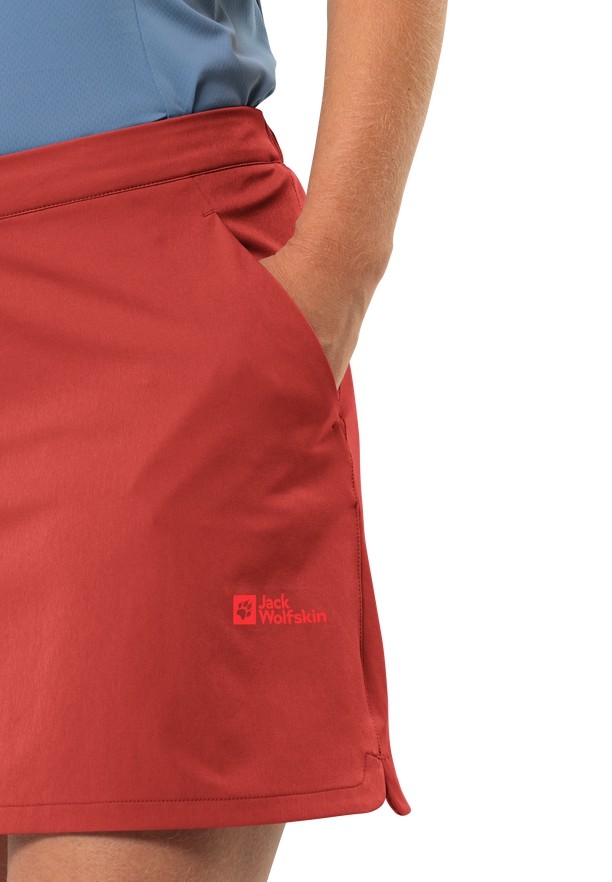 Red Jack Wolfskin Hiking Alpine Women Skorts | 17146523