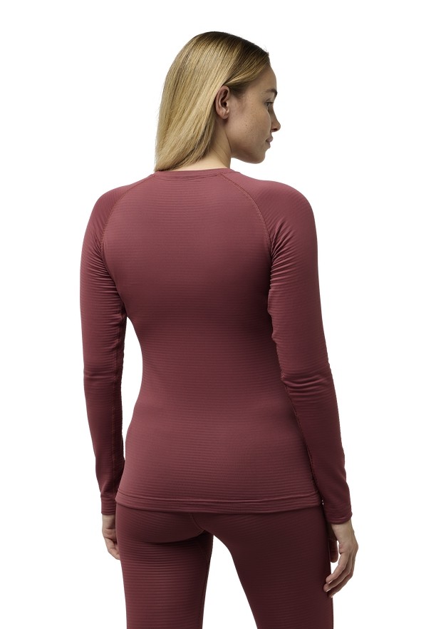 Red Jack Wolfskin Infinite Warm Ls Women T Shirts | 45023359