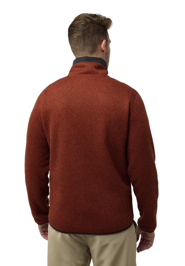 Red Jack Wolfskin Kaminfeuer Men Fleece Jackets | 90262438