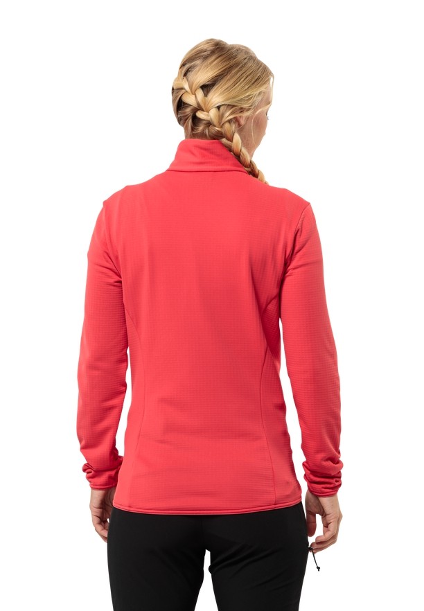 Red Jack Wolfskin Kolbenberg Fz Women Fleece Jackets | 89228277