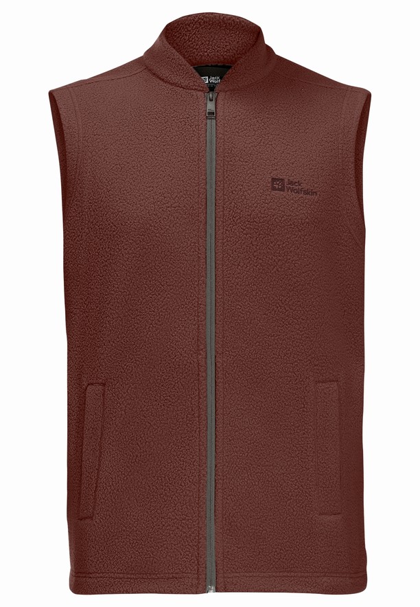 Red Jack Wolfskin Light Curl Men Vest | 20746806