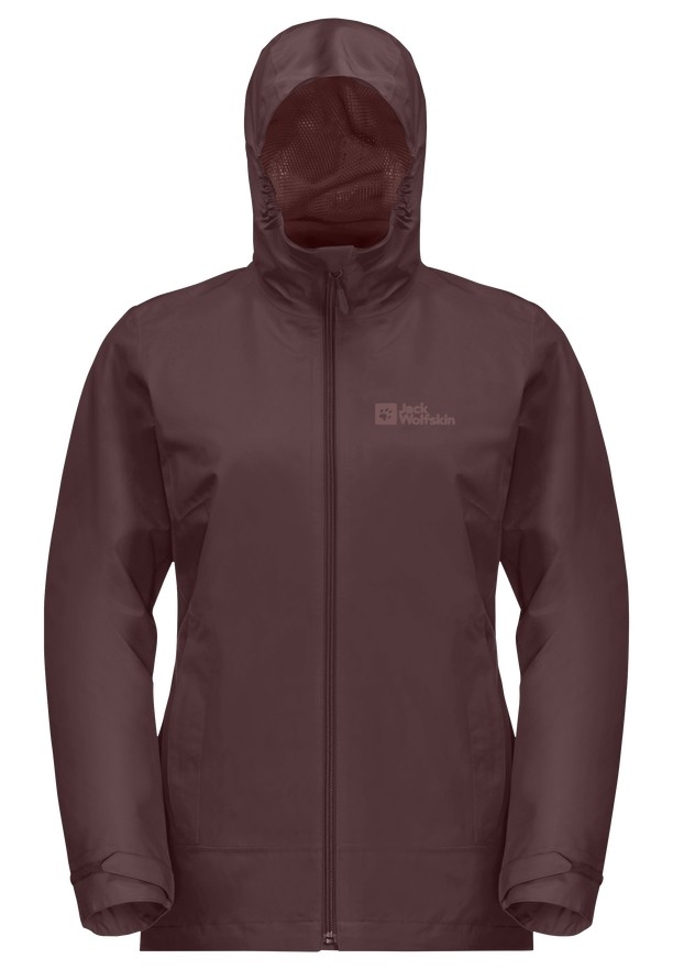 Red Jack Wolfskin Moonrise 3in1 Women Jackets | 78504493