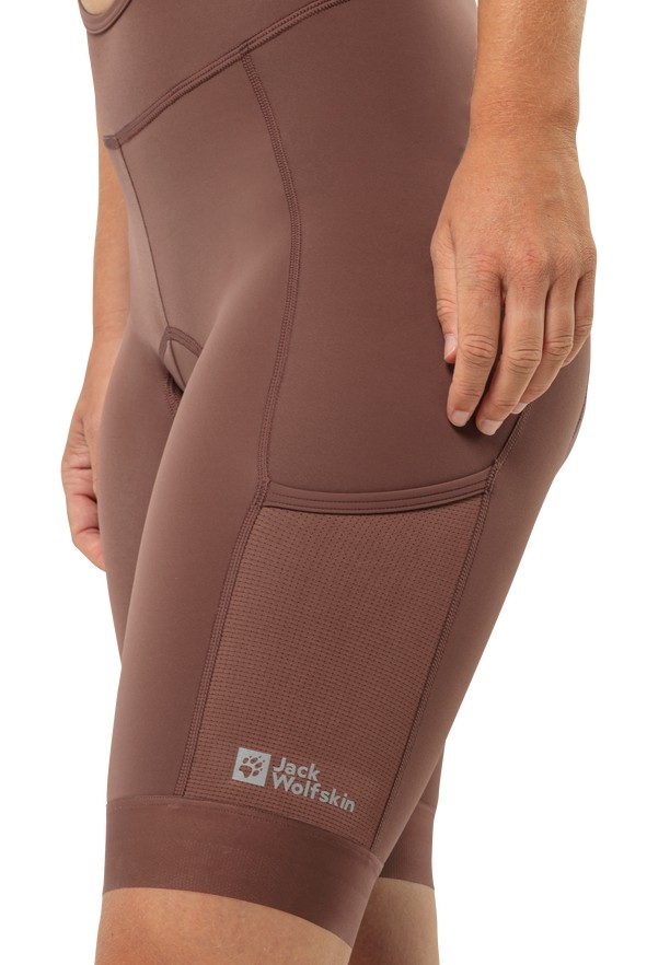 Red Jack Wolfskin Morobbia Bib Women Shorts | 35269531