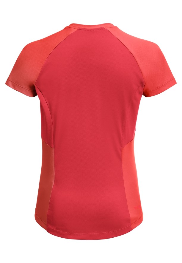 Red Jack Wolfskin Narrows Women T Shirts | 44560985
