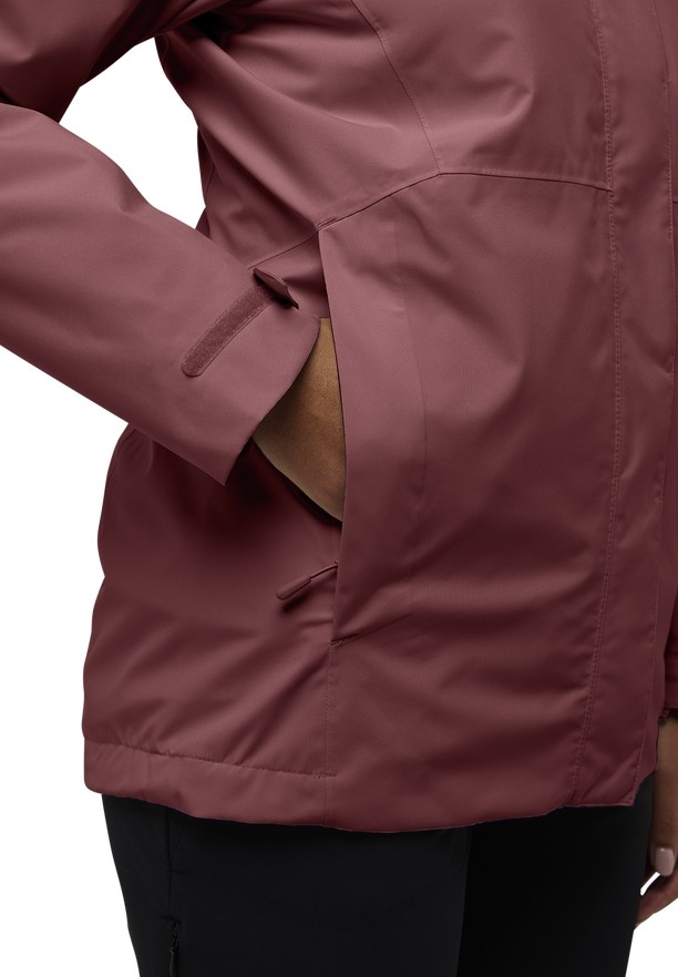 Red Jack Wolfskin Rotwand 3in1 Women Jackets | 17305308