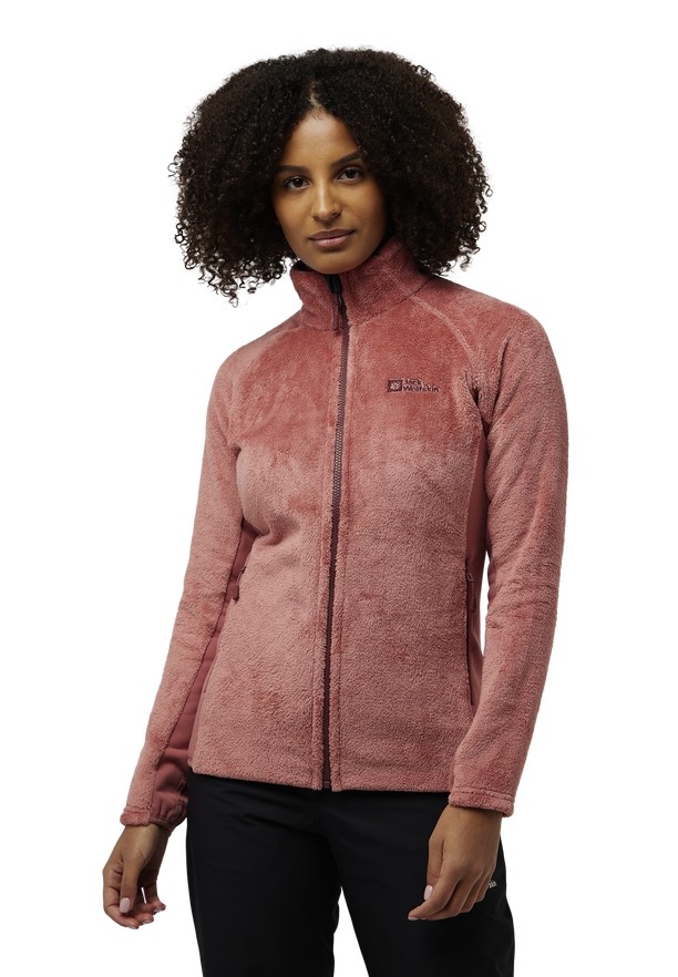 Red Jack Wolfskin Rotwand Fz Women Fleece Jackets | 99698097