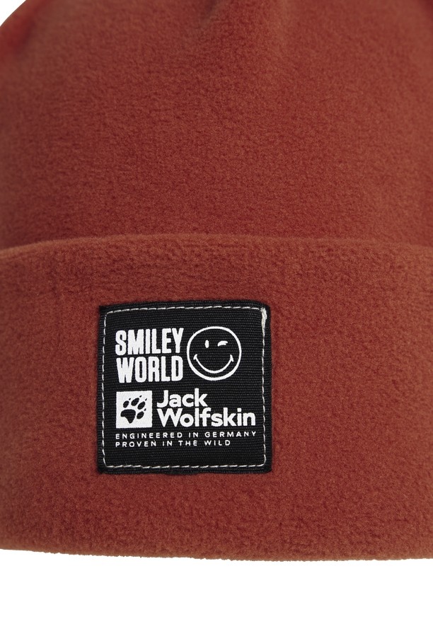 Red Jack Wolfskin Smileyworld Teen Women Beanie | 50695391