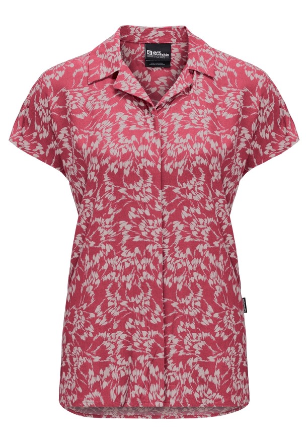 Red Jack Wolfskin Sommerwiese Women Shirts | 70592506