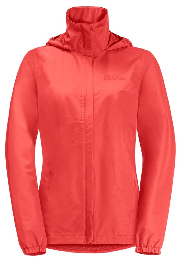 Red Jack Wolfskin Stormy Point 2l Women Rain Jackets | 65677226