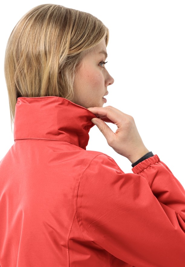 Red Jack Wolfskin Stormy Point 2l Women Rain Jackets | 65677226