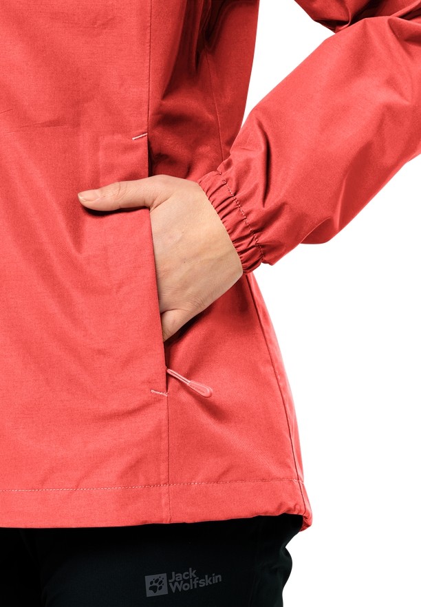 Red Jack Wolfskin Stormy Point 2l Women Rain Jackets | 65677226