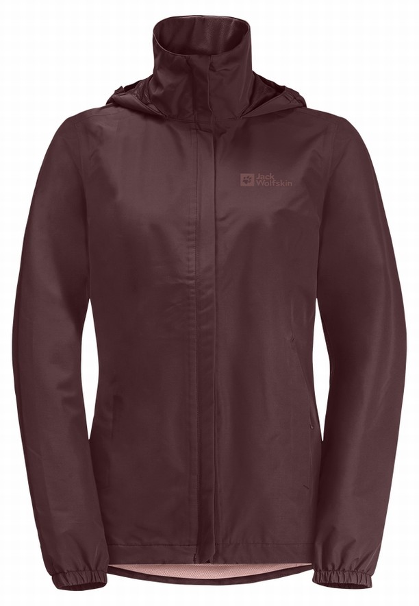 Red Jack Wolfskin Stormy Point 2l Women Rain Jackets | 57351076