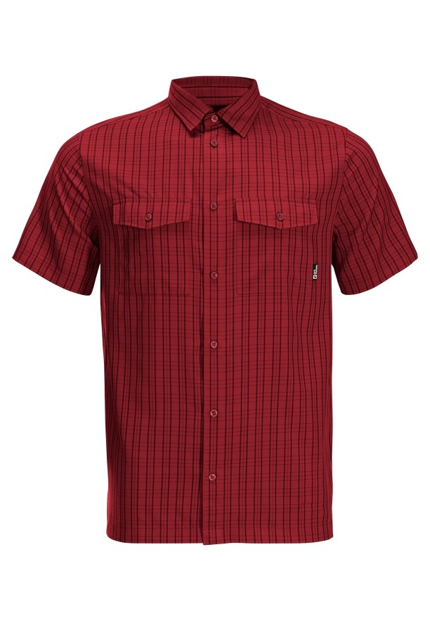 Red Jack Wolfskin Thompson Men Shirts | 32250995