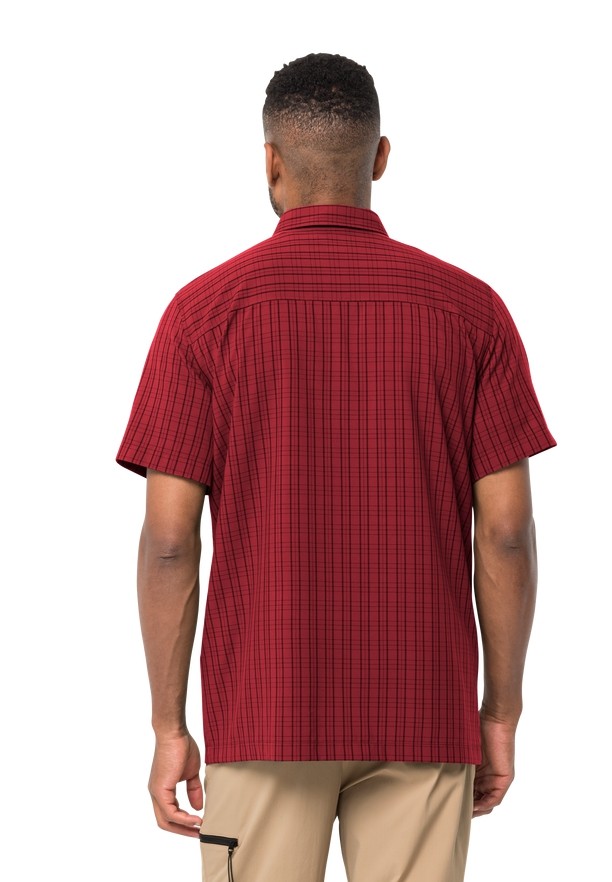 Red Jack Wolfskin Thompson Men Shirts | 32250995