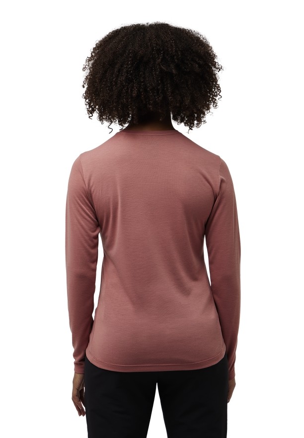 Red Jack Wolfskin Vonnan Ls Women T Shirts | 20623746
