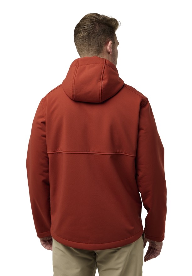 Red Jack Wolfskin Windland Men Softshell Jackets | 29865122