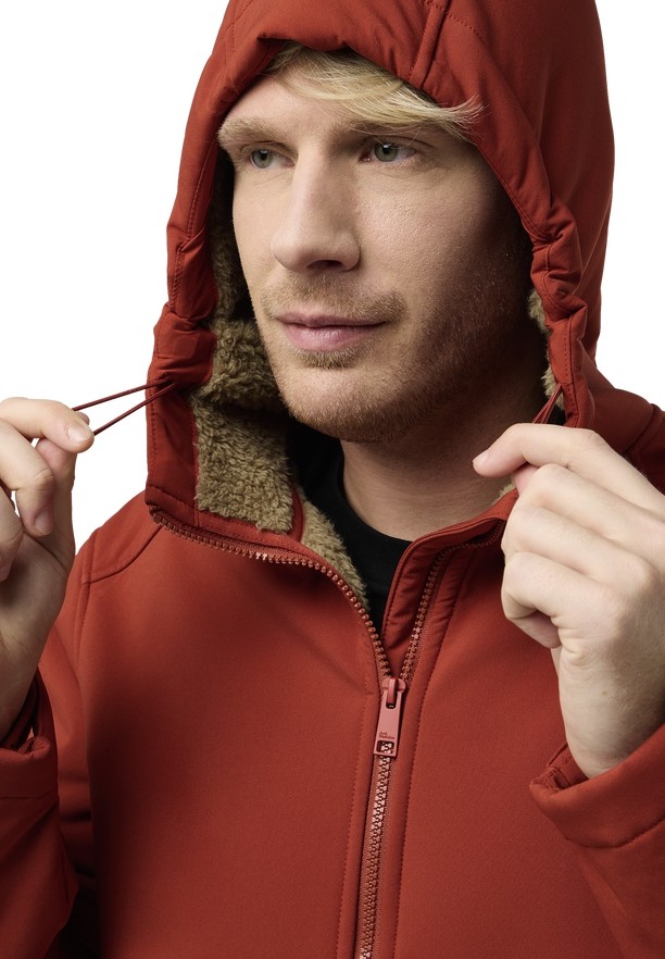 Red Jack Wolfskin Windland Men Softshell Jackets | 29865122