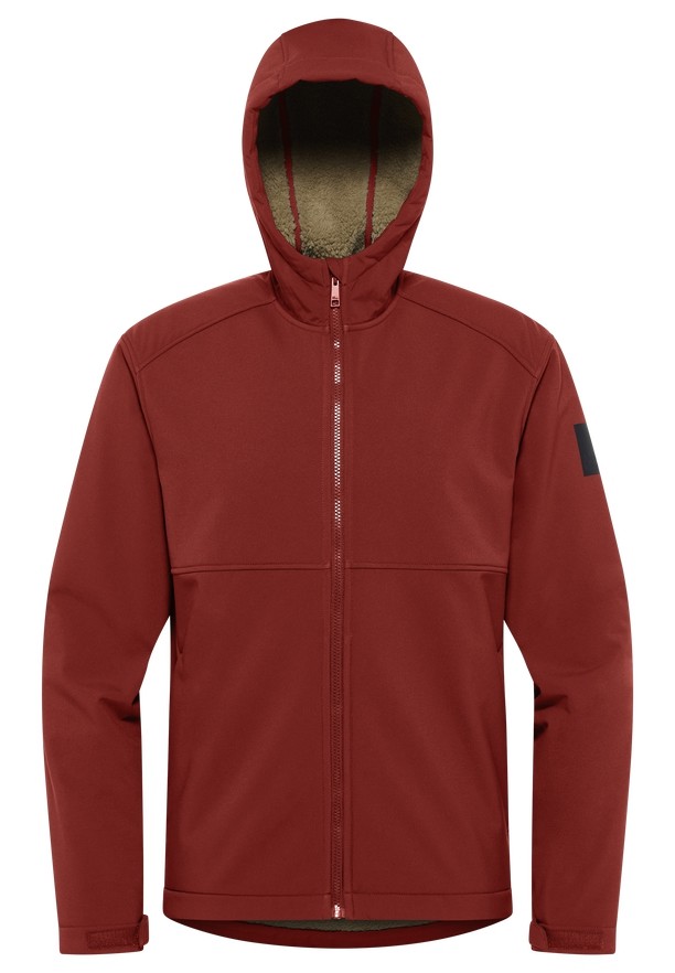 Red Jack Wolfskin Windland Men Softshell Jackets | 29865122