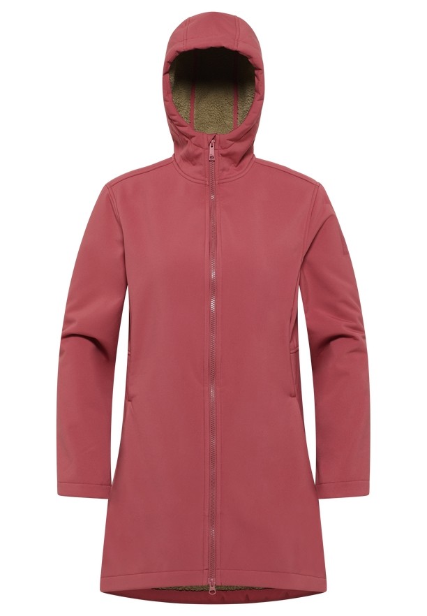 Red Jack Wolfskin Windland Women Softshell Jackets | 97590748
