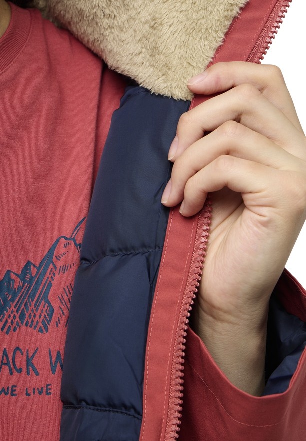 Red Jack Wolfskin Wintertor Women Coats | 90119564