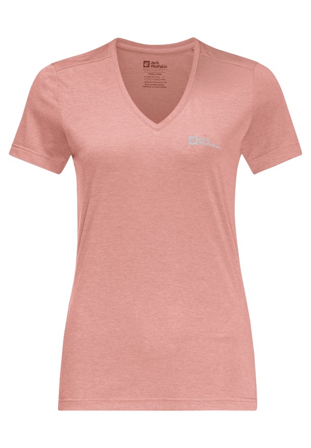 Rose Jack Wolfskin Crosstrail Women T Shirts | 86682604