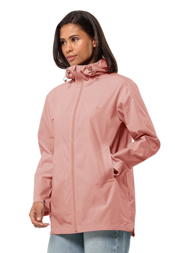 Rose Jack Wolfskin Desert Wind Women Softshell Jackets | 41877616
