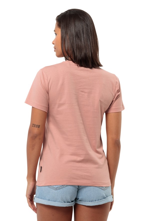 Rose Jack Wolfskin Discover Heart Women T Shirts | 42867994