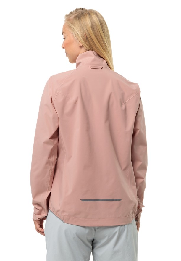 Rose Jack Wolfskin Gravex 2.5l Women Rain Jackets | 74550500