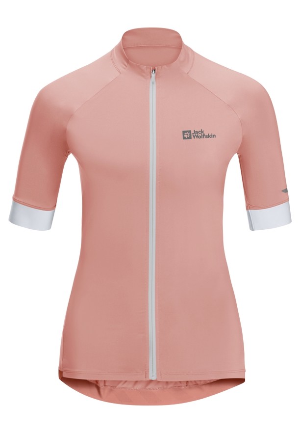 Rose Jack Wolfskin Gravex Fz S/s W Bike Women T Shirts | 97770400