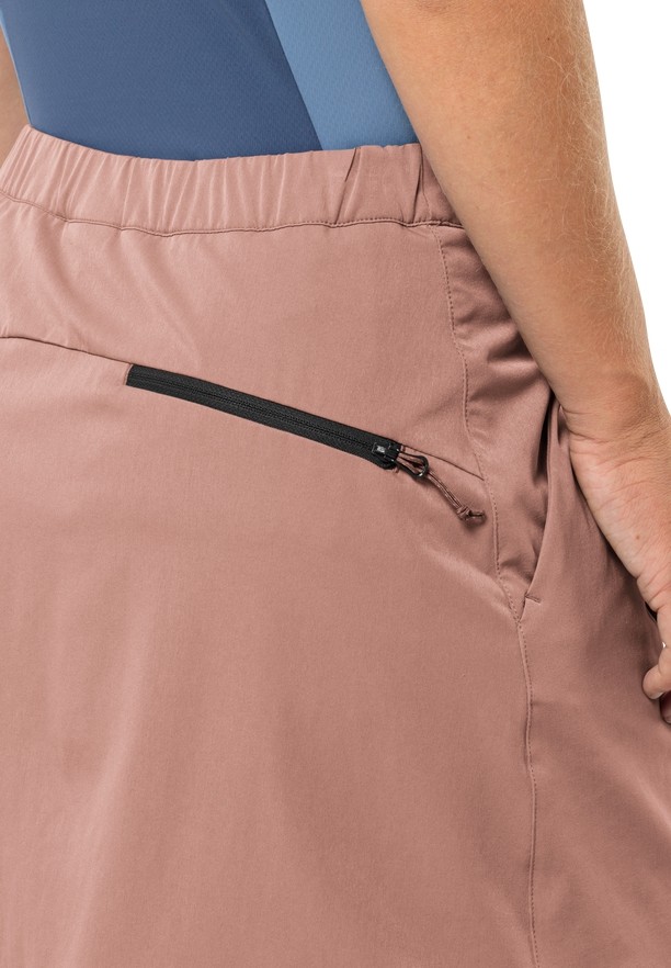 Rose Jack Wolfskin Hiking Alpine Women Skorts | 95198243