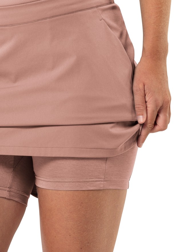 Rose Jack Wolfskin Hiking Alpine Women Skorts | 95198243