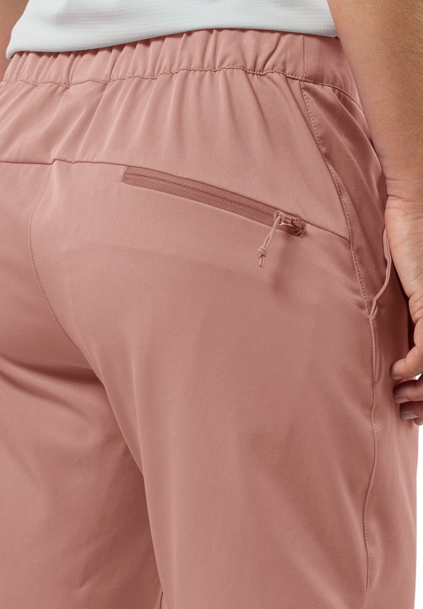 Rose Jack Wolfskin Hiking Alpine Women Shorts | 78611398