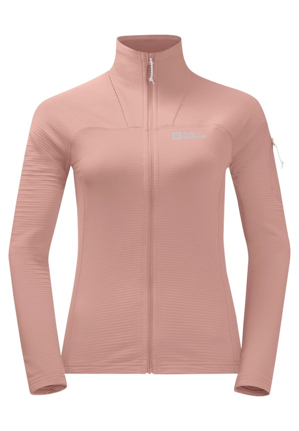 Rose Jack Wolfskin Prelight Fz Women Fleece Jackets | 58699868