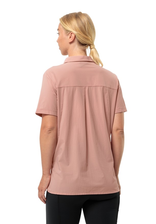 Rose Jack Wolfskin Vandra S/s Women Shirts | 41637503