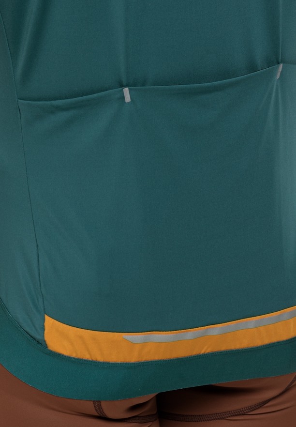 Turquoise Jack Wolfskin Gravex Fz S/s Men T Shirts | 92771475