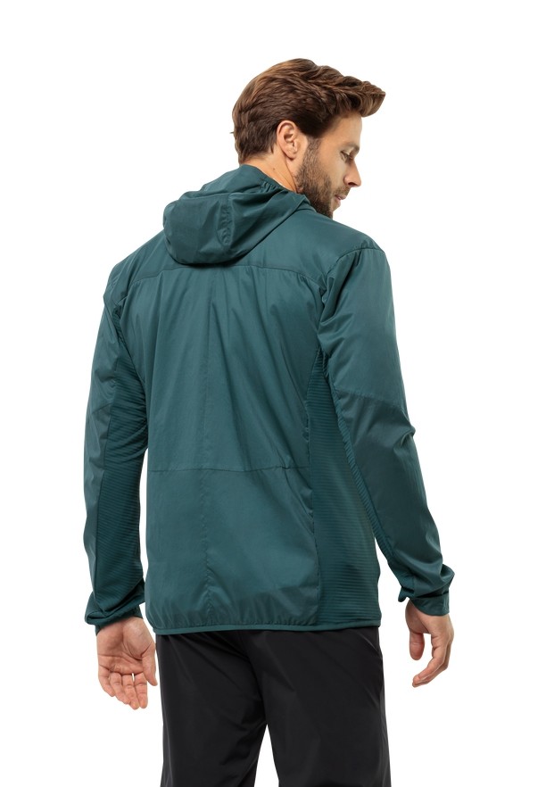 Turquoise Jack Wolfskin Prelight Alpha Men Jackets | 80785966