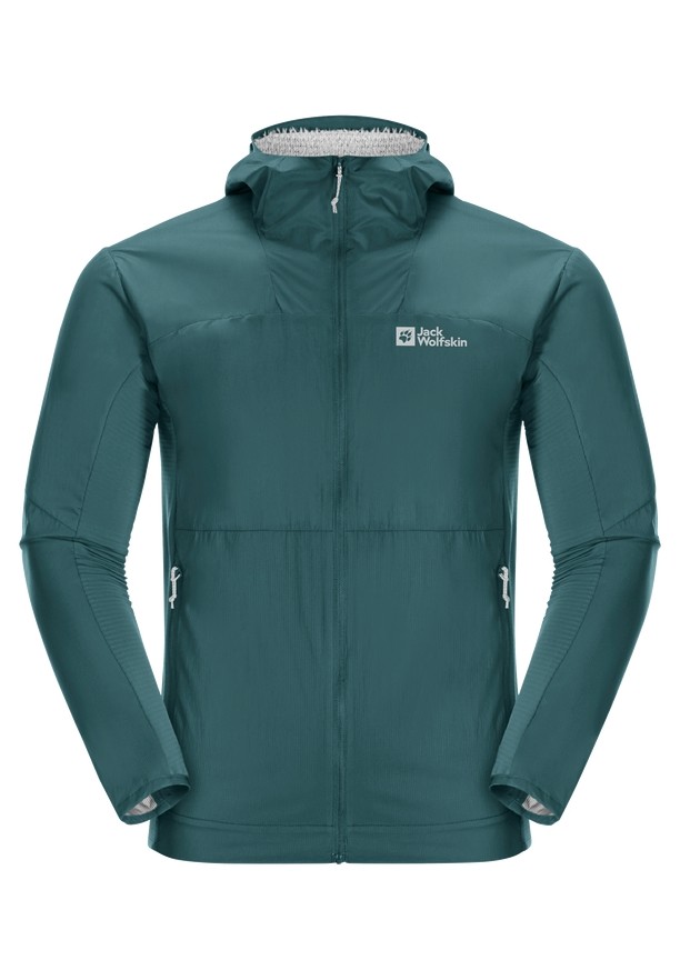 Turquoise Jack Wolfskin Prelight Alpha Men Jackets | 80785966