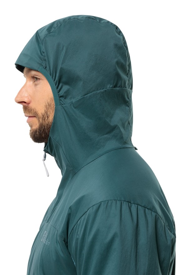 Turquoise Jack Wolfskin Prelight Alpha Men Jackets | 80785966