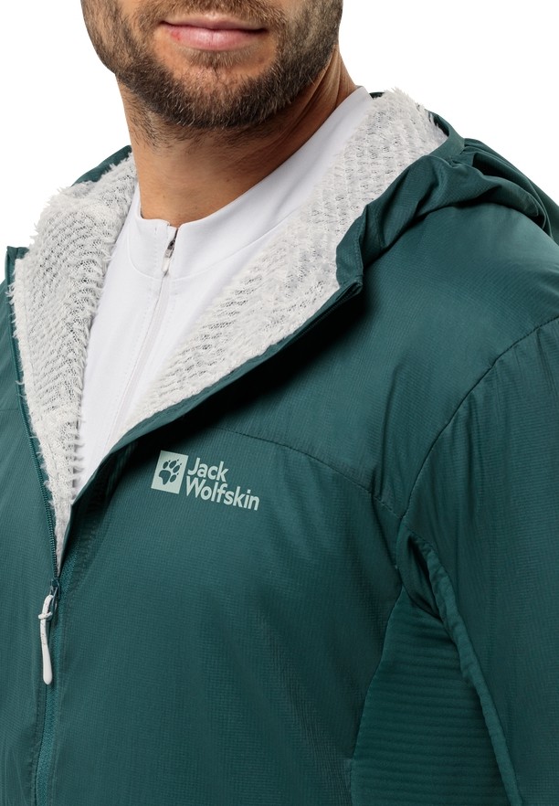 Turquoise Jack Wolfskin Prelight Alpha Men Jackets | 80785966