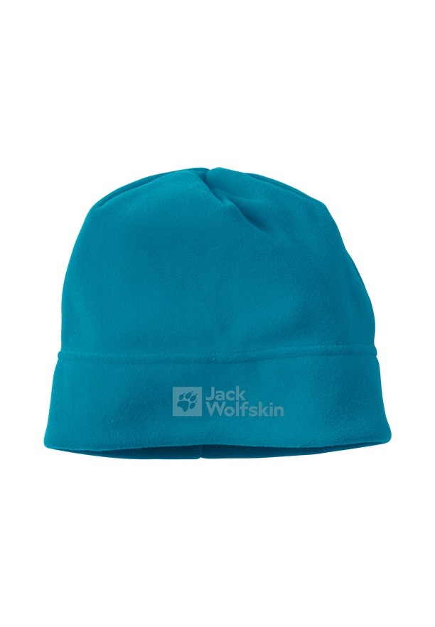 Turquoise Jack Wolfskin Real Stuff Men Beanie | 68773151