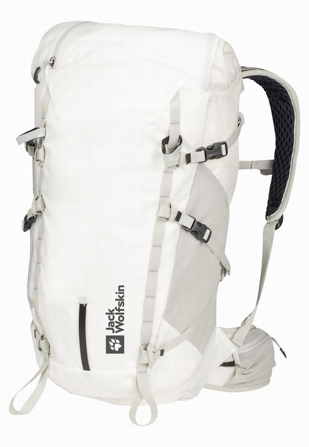 White Jack Wolfskin 3d Prelight Rise 35 Women Hiking Backpack | 19564676
