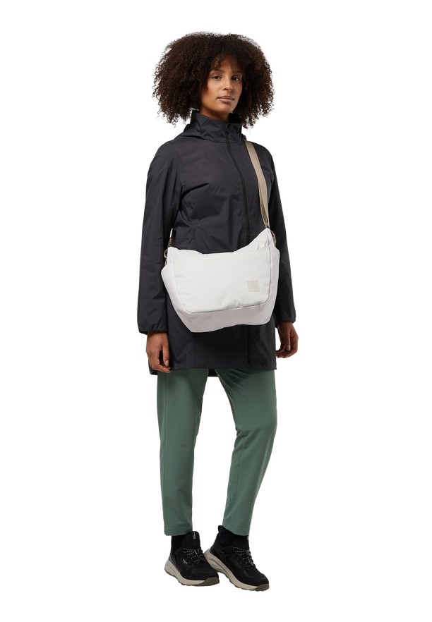 White Jack Wolfskin Burgweg Women Shoulder Bags | 72101886