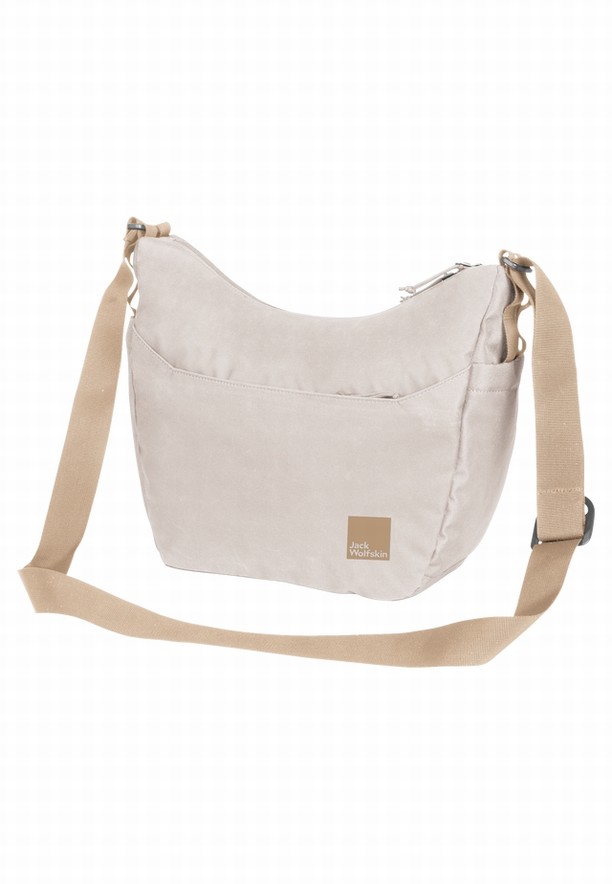 White Jack Wolfskin Burgweg Women Shoulder Bags | 72101886
